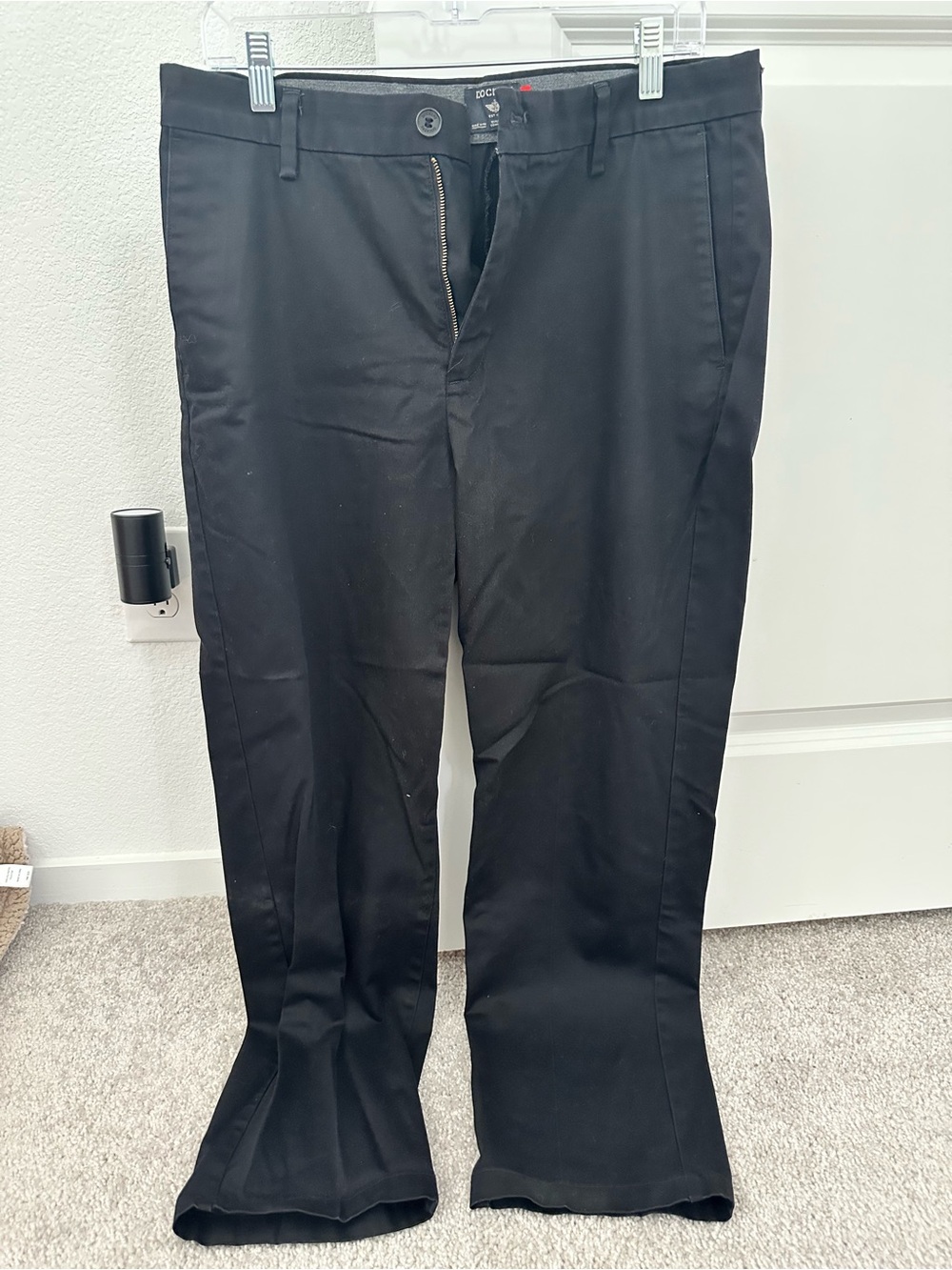 Dockers Men's Black Dress Pants - Straight Fit